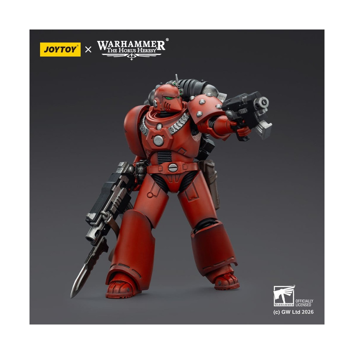 Joytoy - Warhammer - Blood Angels - MKIV Tactical Legionary - The Horus Heresy