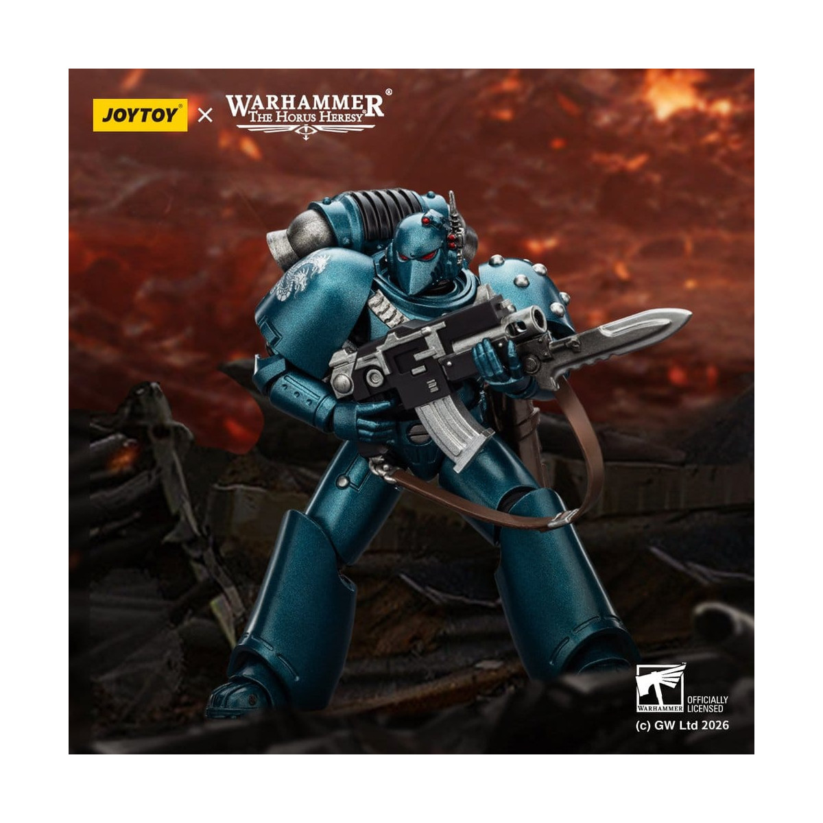 Joytoy - Warhammer - Alpha Legion - MKIV Tactical Legionary - The Horus Heresy