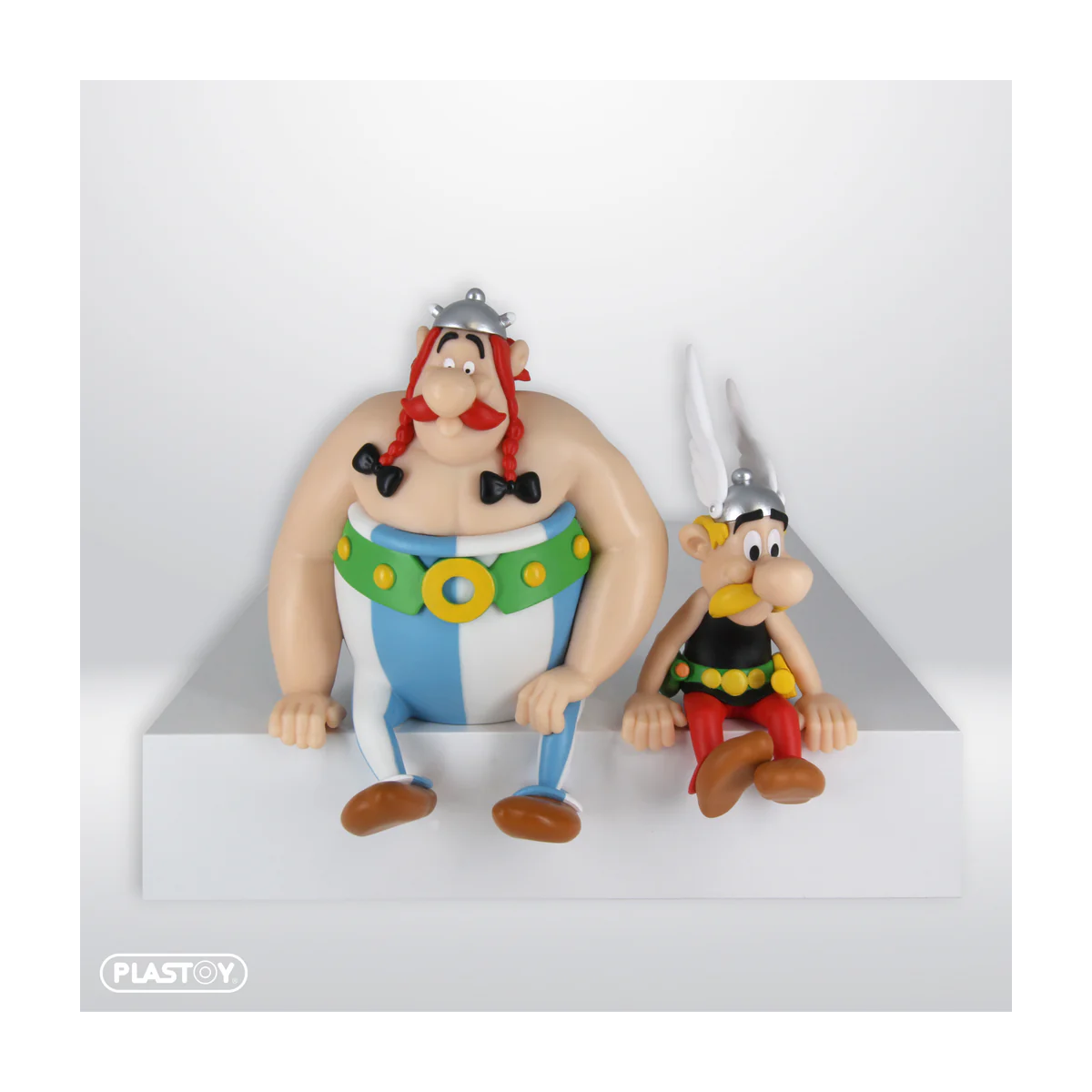Plastoy Asterix - ASTERIX & OBELIX SITZEN