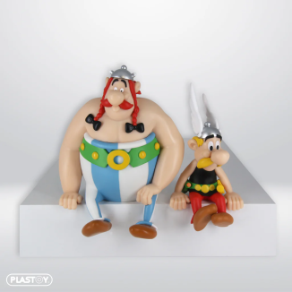 Plastoy Asterix - ASTERIX & OBELIX SITZEN