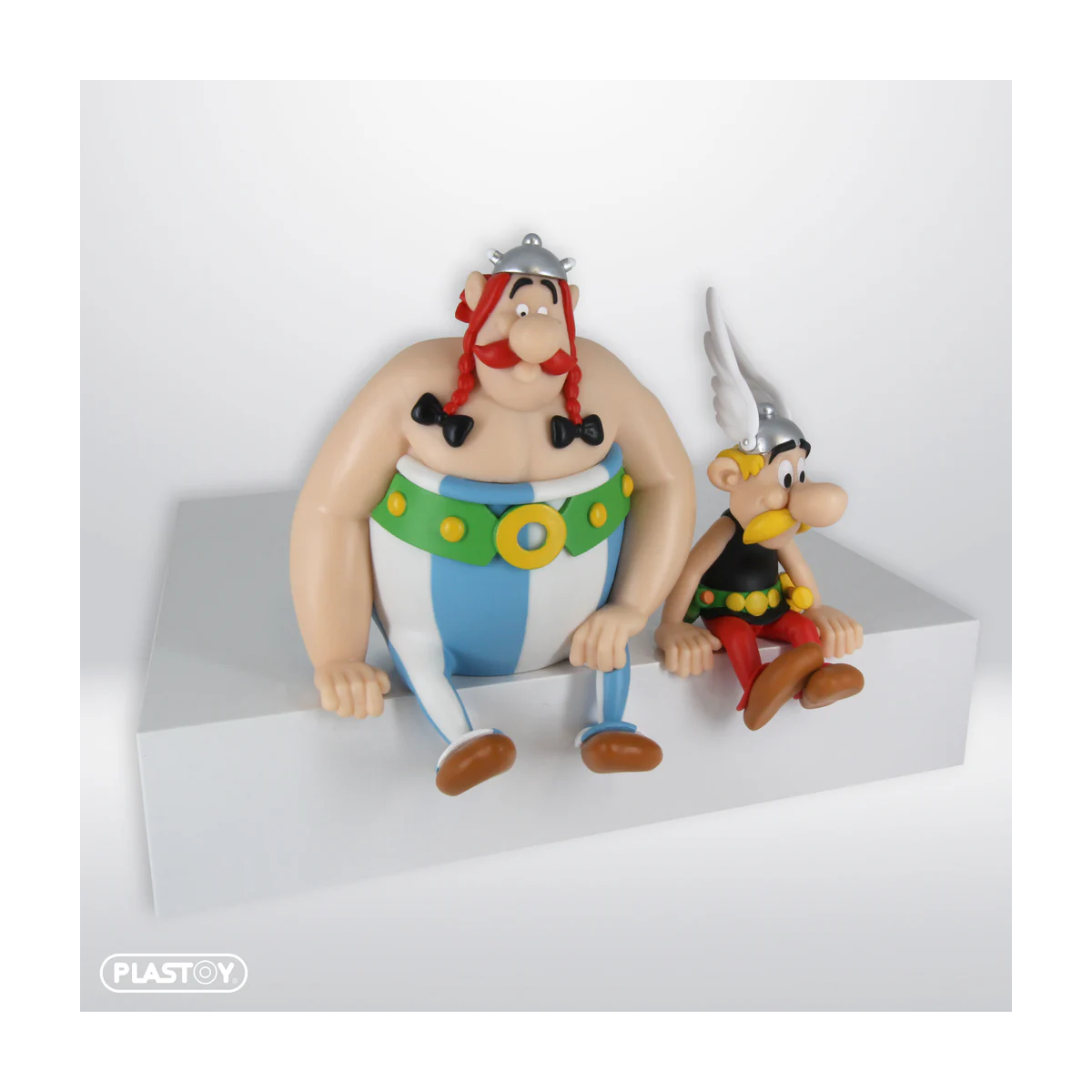 Plastoy Asterix - ASTERIX & OBELIX SITZEN