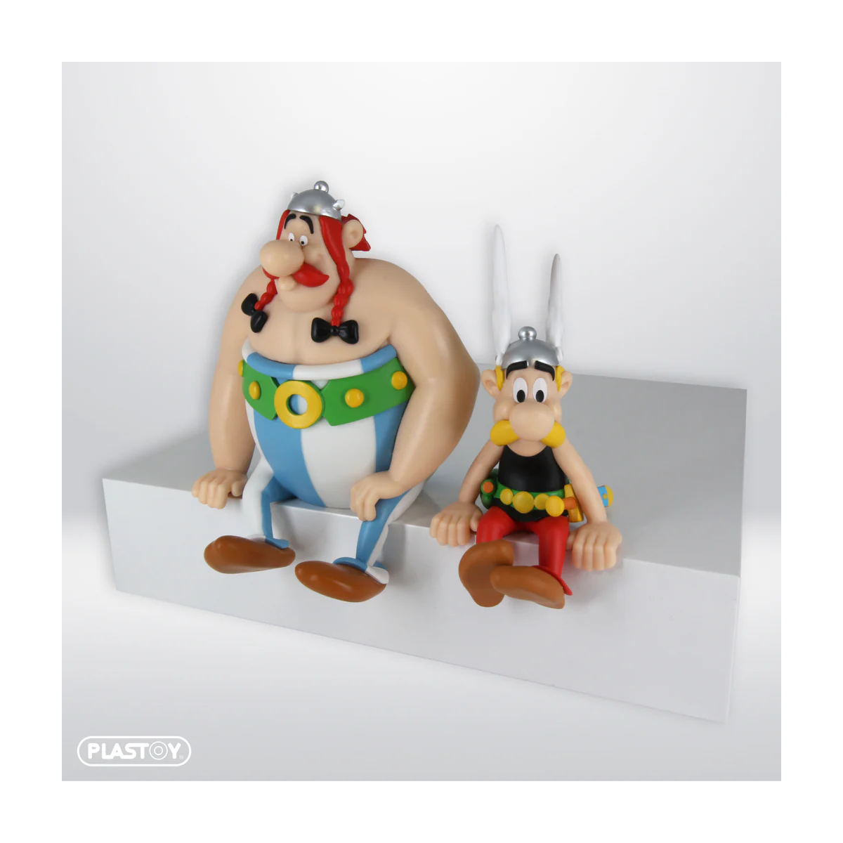 Plastoy Asterix - ASTERIX & OBELIX SITZEN