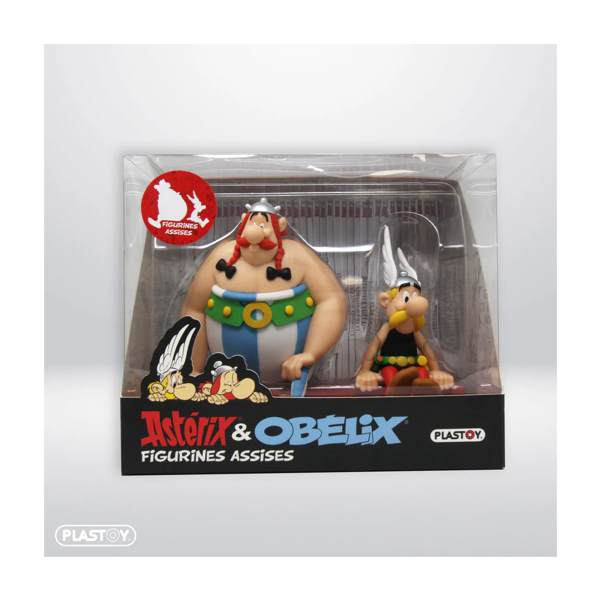 Plastoy Asterix - ASTERIX & OBELIX SITZEN