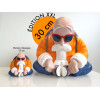 Plastoy Sparschwein Dragon Ball Master Roshi XXL - Geniale Schildkröte - Kamé Sennin