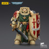 JoyToy Space Marines - Dark Angels - Deathwing Knight with Power Sword Storm Shield and Watcher in the Dark 1/18 - Warhammer 40k