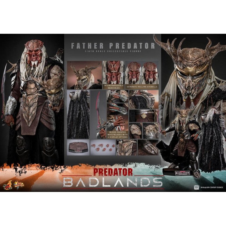 Hot Toys - Predator: Badlands - Father Predator Njohrr 1/6