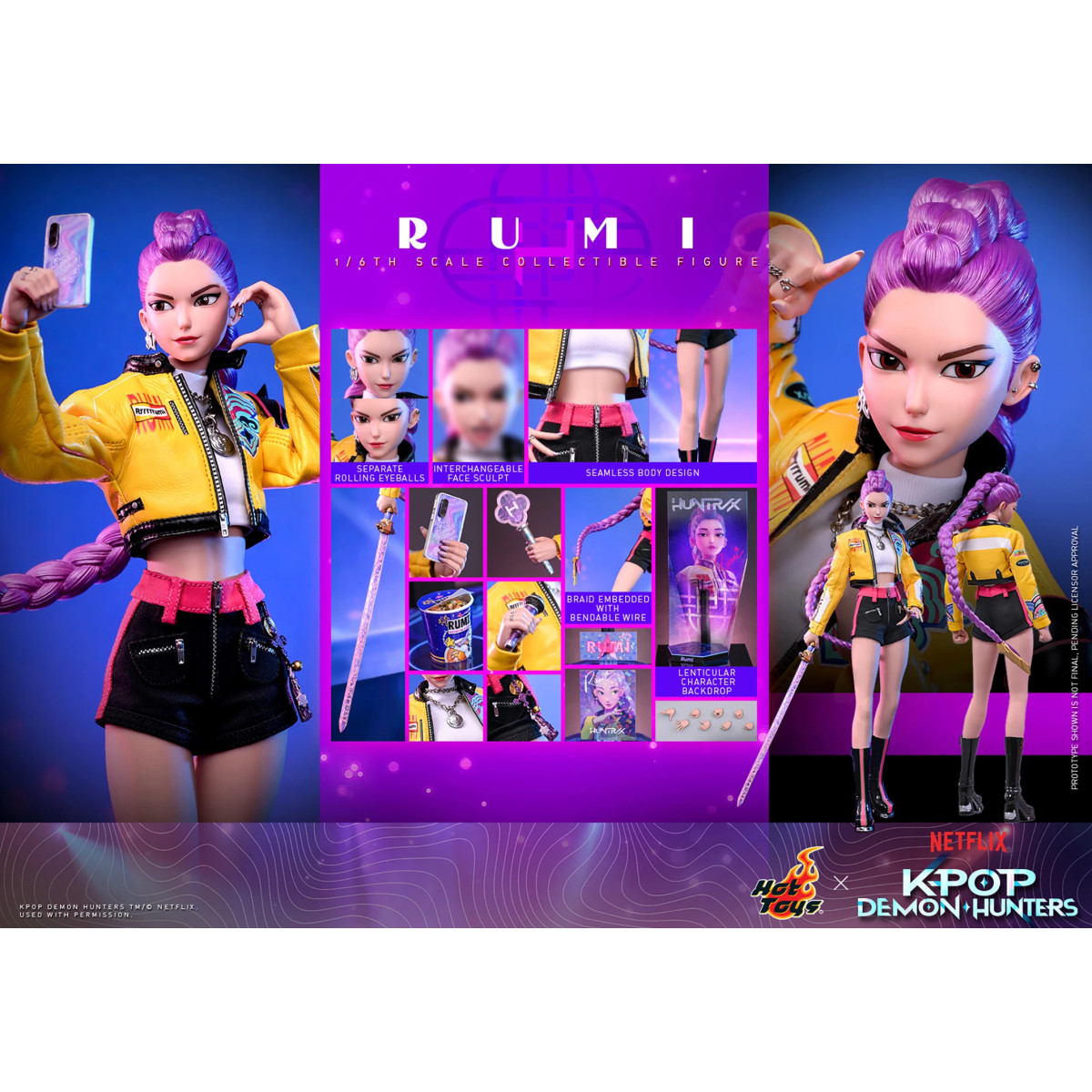 Hot Toys KPop Demon Hunters - RUMI 1/6