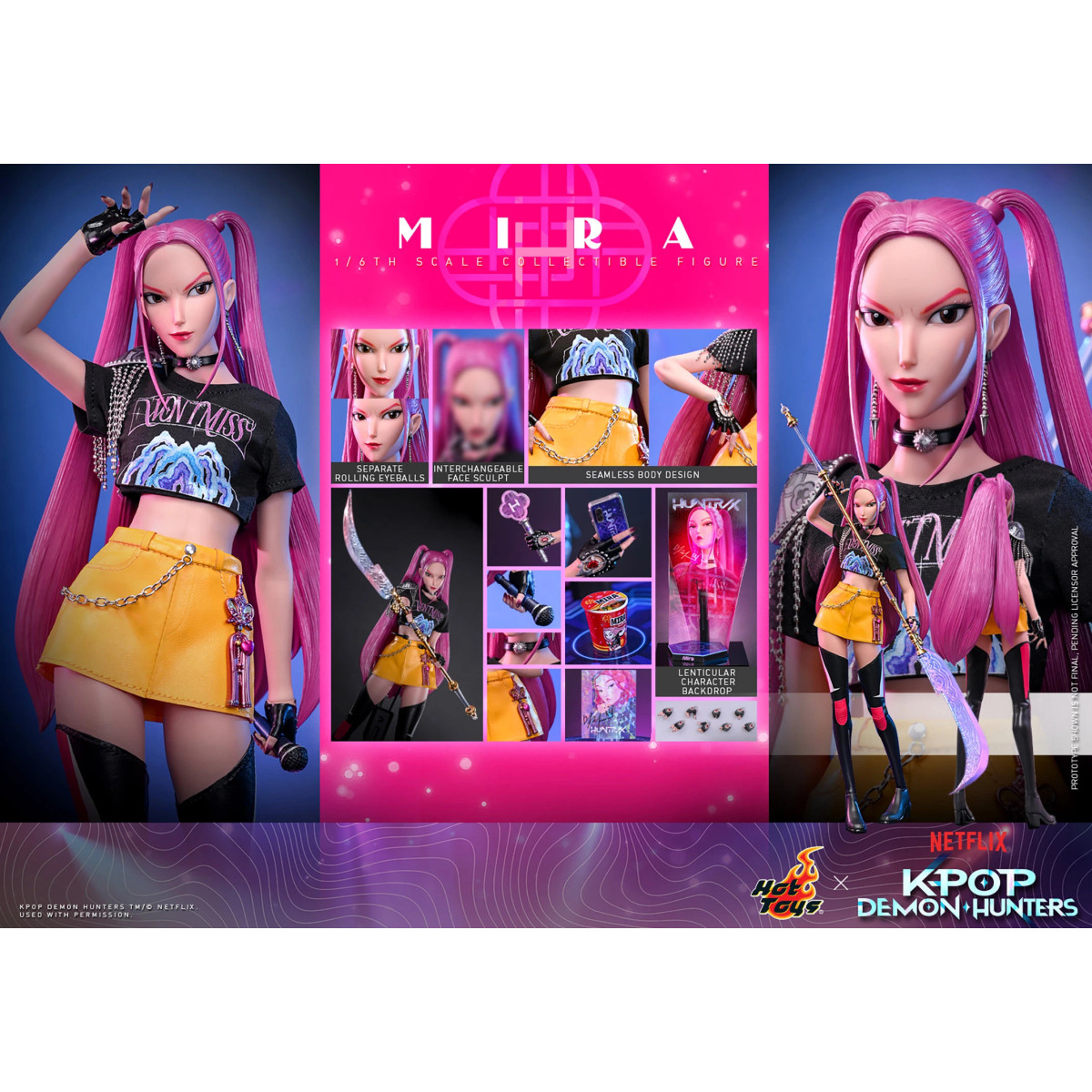 Hot Toys KPop Demon Hunters - MIRA 1/6