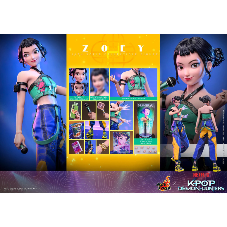 Hot Toys KPop Demon Hunters - ZOEY 1/6