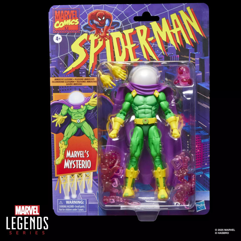 Marvel Legends Series Spider-Man - Mysterio (animiert)