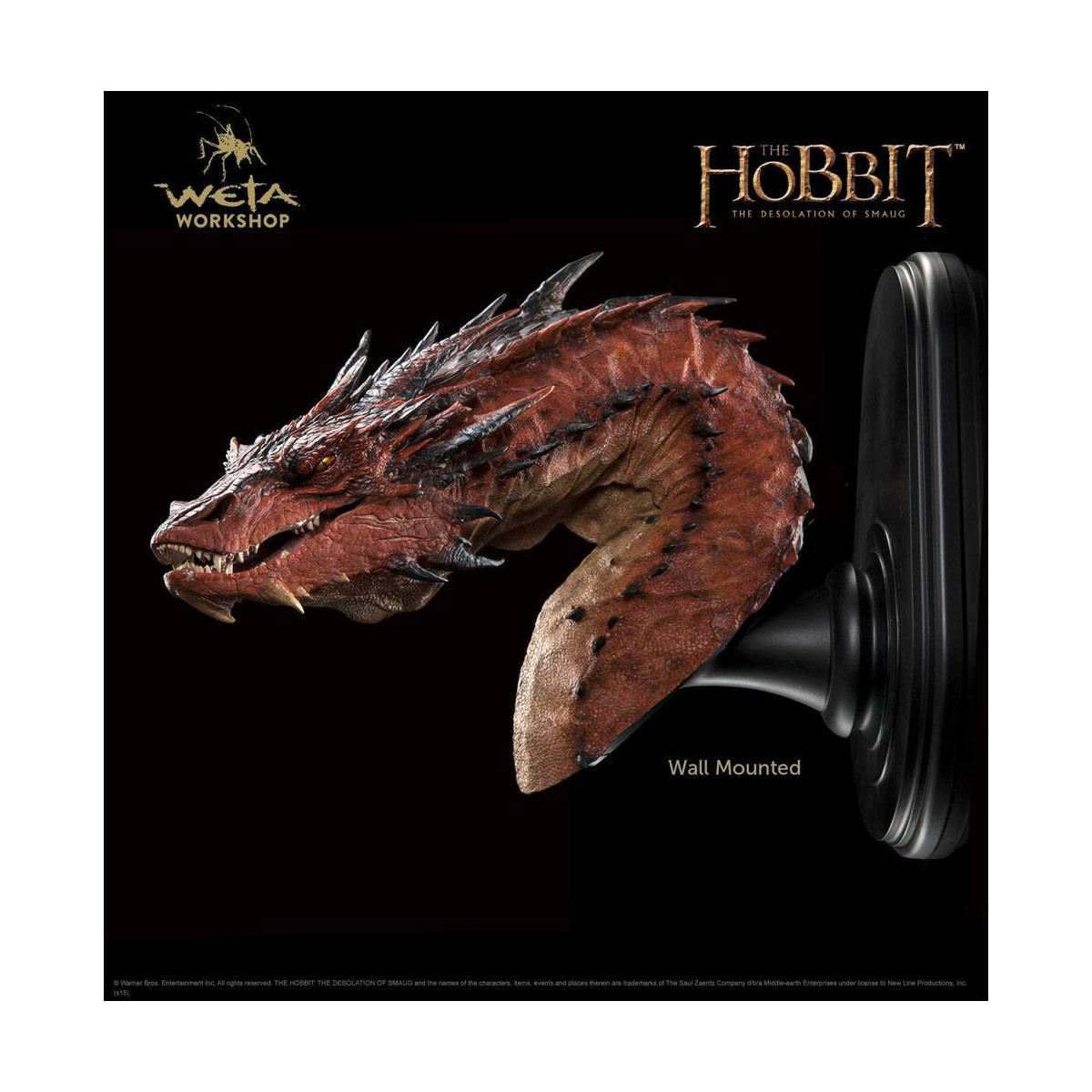 Weta Workshop - Büste Smaug - Der Hobbit: Smaugs Einöde (Neuauflage)