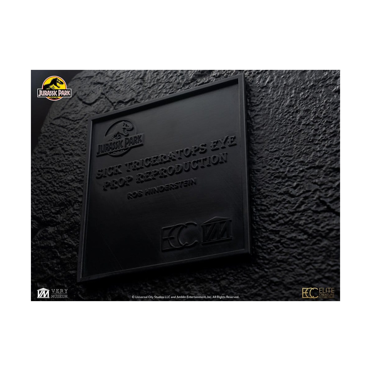 Toynami ECC Elite Creature Collectibles - Triceratops Eye Prop (Vervielfältigung) - - Jurassic Park