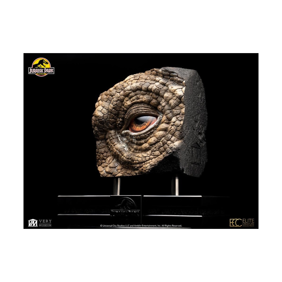 Toynami ECC Elite Creature Collectibles - Triceratops Eye Prop (Vervielfältigung) - - Jurassic Park