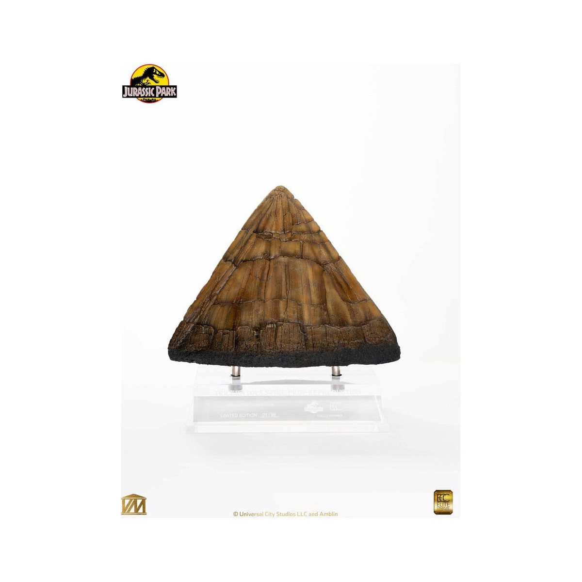 Toynami ECC Elite Creature Collectibles - Triceratops Spike Prop - - Jurassic Park