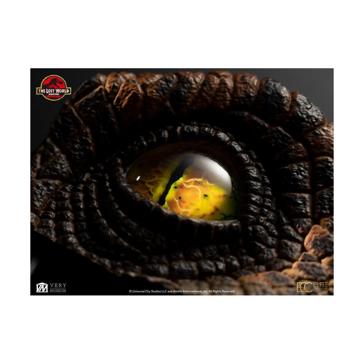 Toynami ECC Elite Creature Collectibles - Male Velociraptor Eye Prop - The Lost World: Jurassic Park