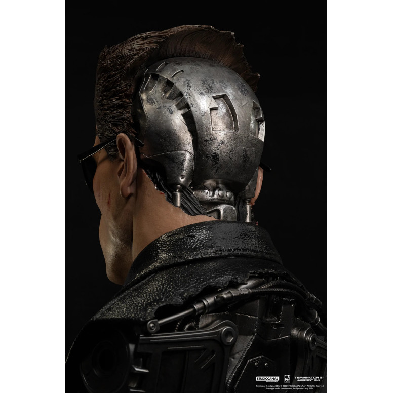 Pure Arts Terminator 2 T-800 Model 101 Battle Damaged Art Die Maske
