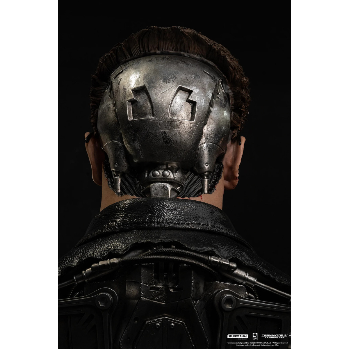 Pure Arts Terminator 2 T-800 Model 101 Battle Damaged Art Die Maske
