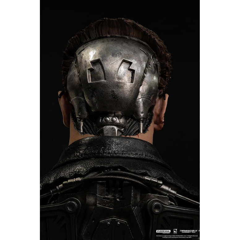 Pure Arts Terminator 2 T-800 Model 101 Battle Damaged Art Die Maske