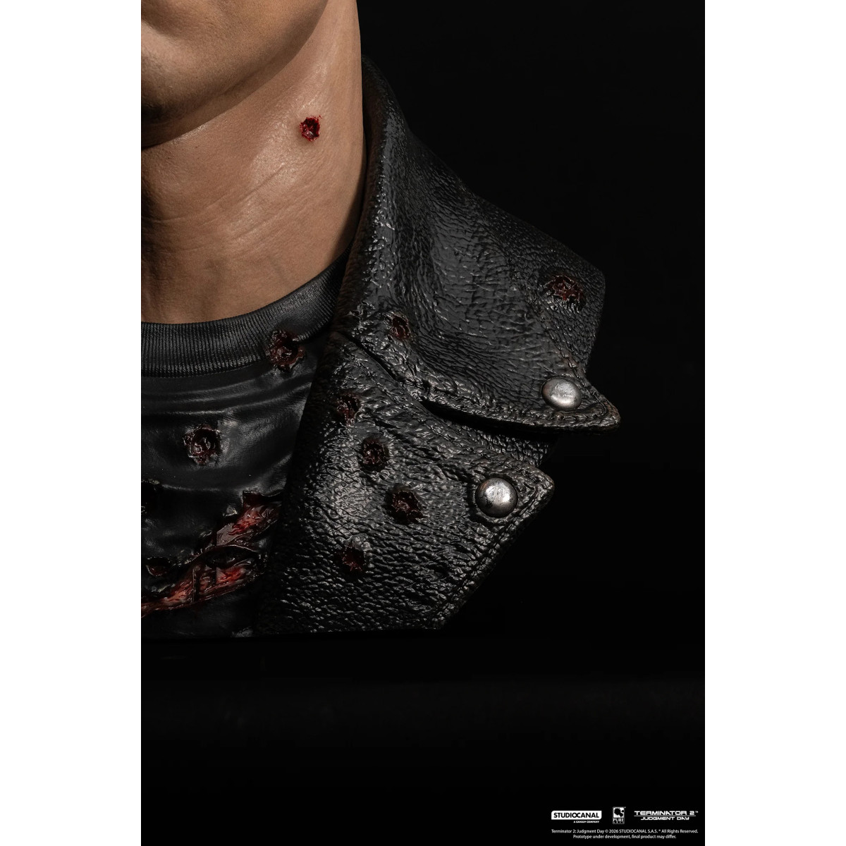 Pure Arts Terminator 2 T-800 Model 101 Battle Damaged Art Die Maske
