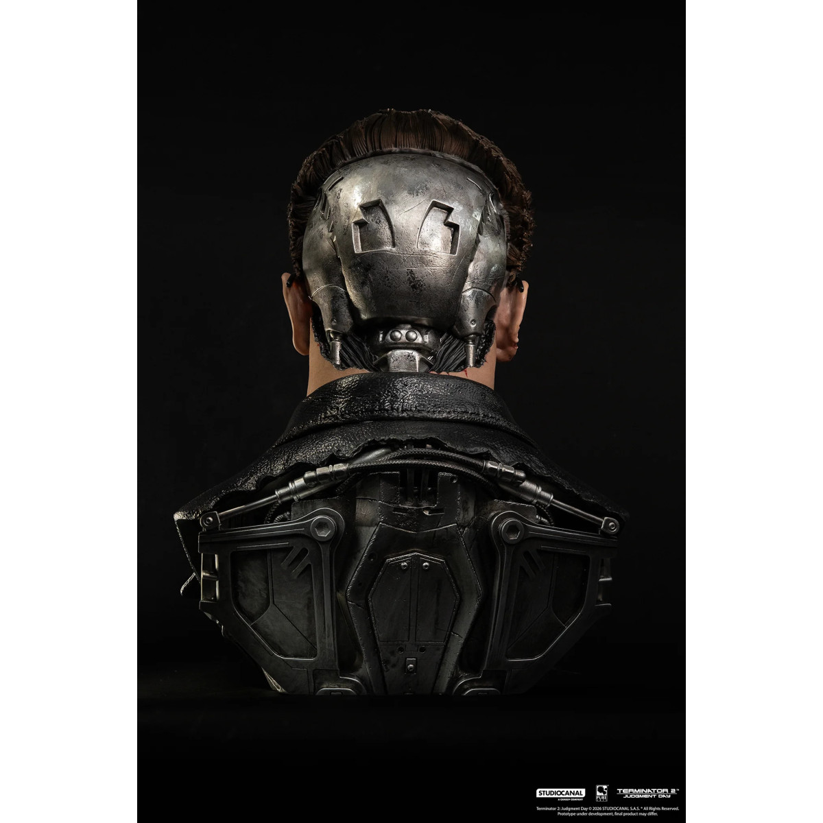 Pure Arts Terminator 2 T-800 Model 101 Battle Damaged Art Die Maske