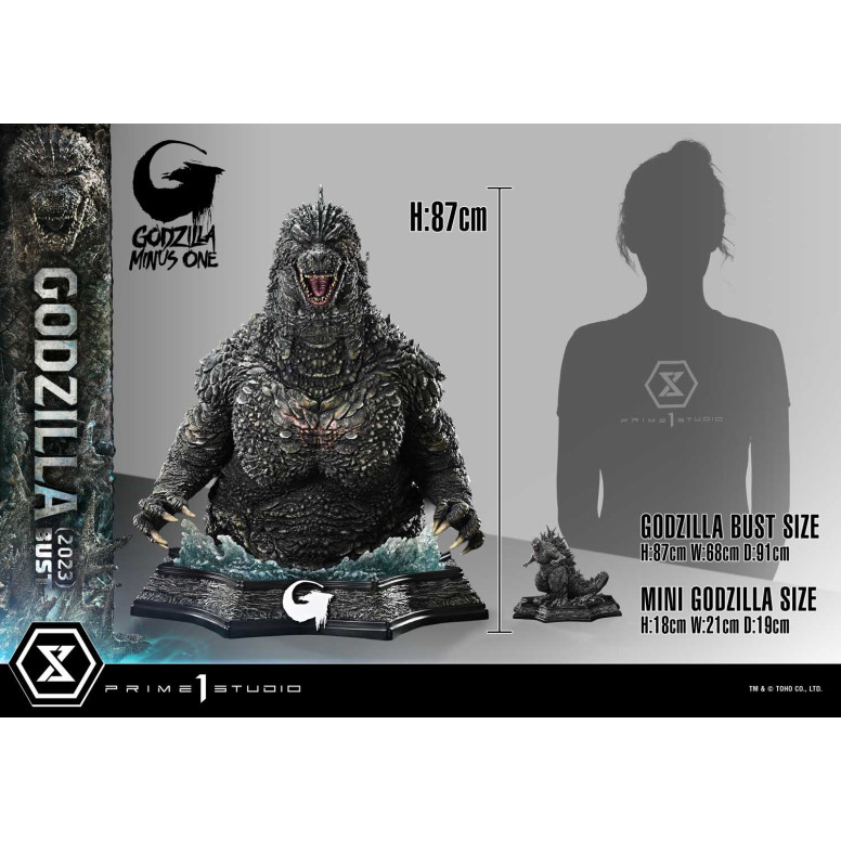 Prime 1 Studio - Büste Godzilla - Godzilla Minus One (2023) Bonus Version