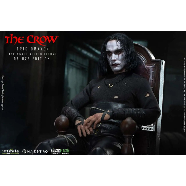 Infinite Statue X Kaustic Plastik - Maestro - Eric Draven Luxury Action Figure Deluxe Edition 1/6 - - The Crow / Die Krähe