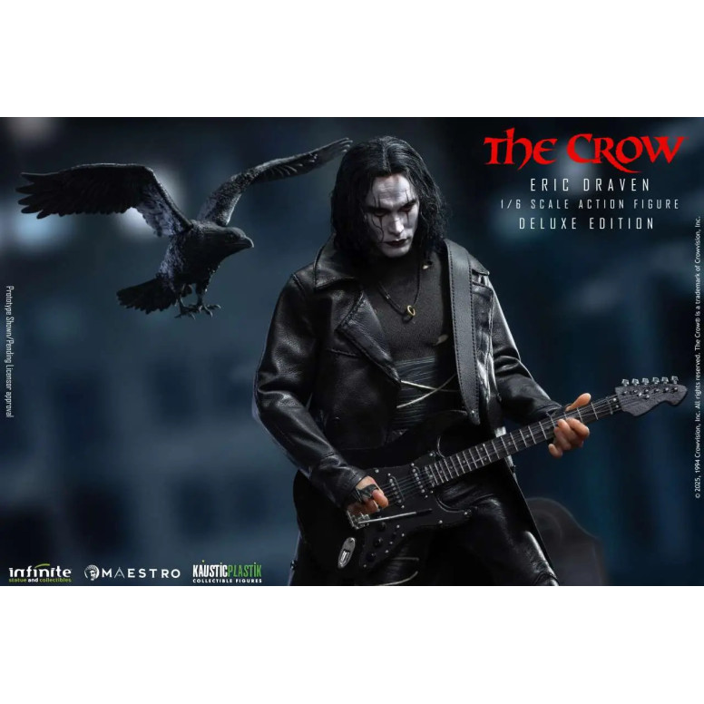 Infinite Statue X Kaustic Plastik - Maestro - Eric Draven Luxury Action Figure Deluxe Edition 1/6 - - The Crow / Die Krähe