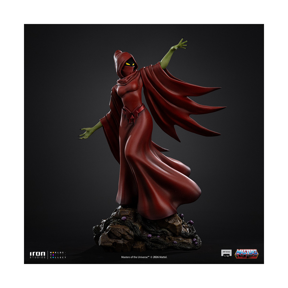 Iron Studios - SHADOW WEAVER Art Scale 1/10 - Masters of the Universe - Die Meister des Universums