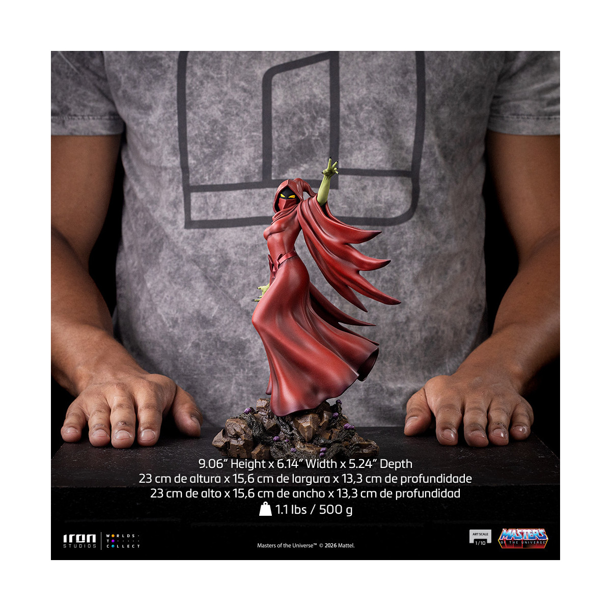Iron Studios - SHADOW WEAVER Art Scale 1/10 - Masters of the Universe - Die Meister des Universums