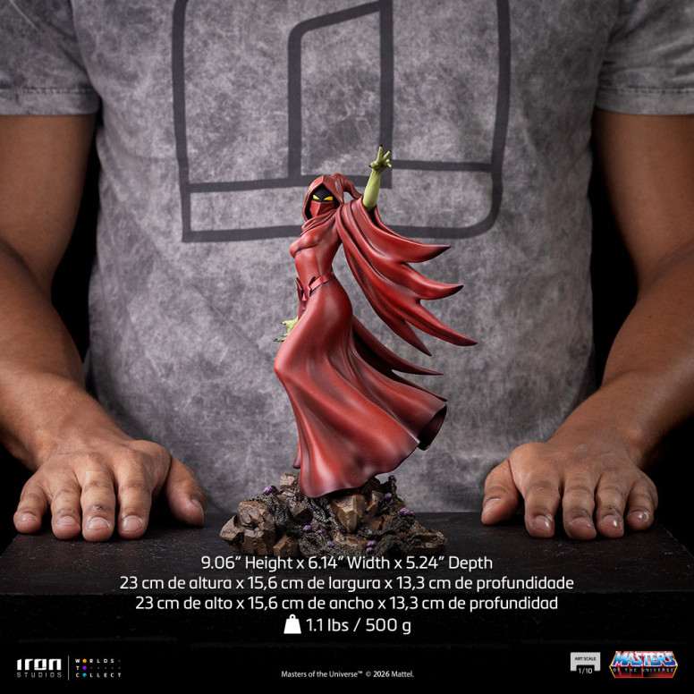 Iron Studios - SHADOW WEAVER Art Scale 1/10 - Masters of the Universe - Die Meister des Universums