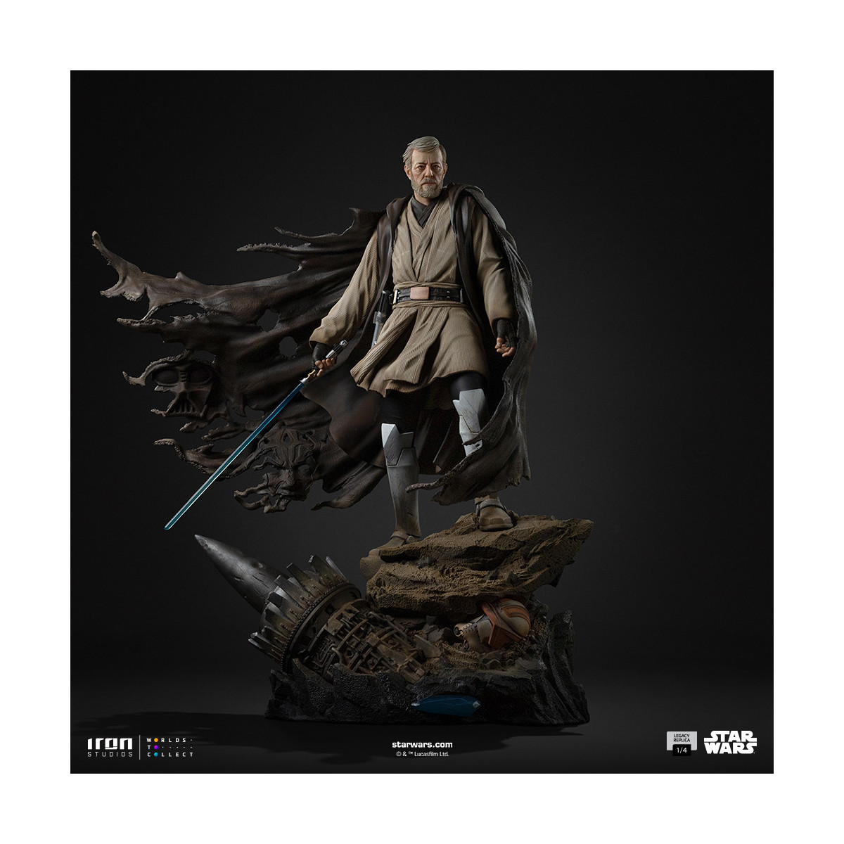 Iron Studios Star Wars - Obi-Wan Kenobi Legacy Replica 1/4 Signature