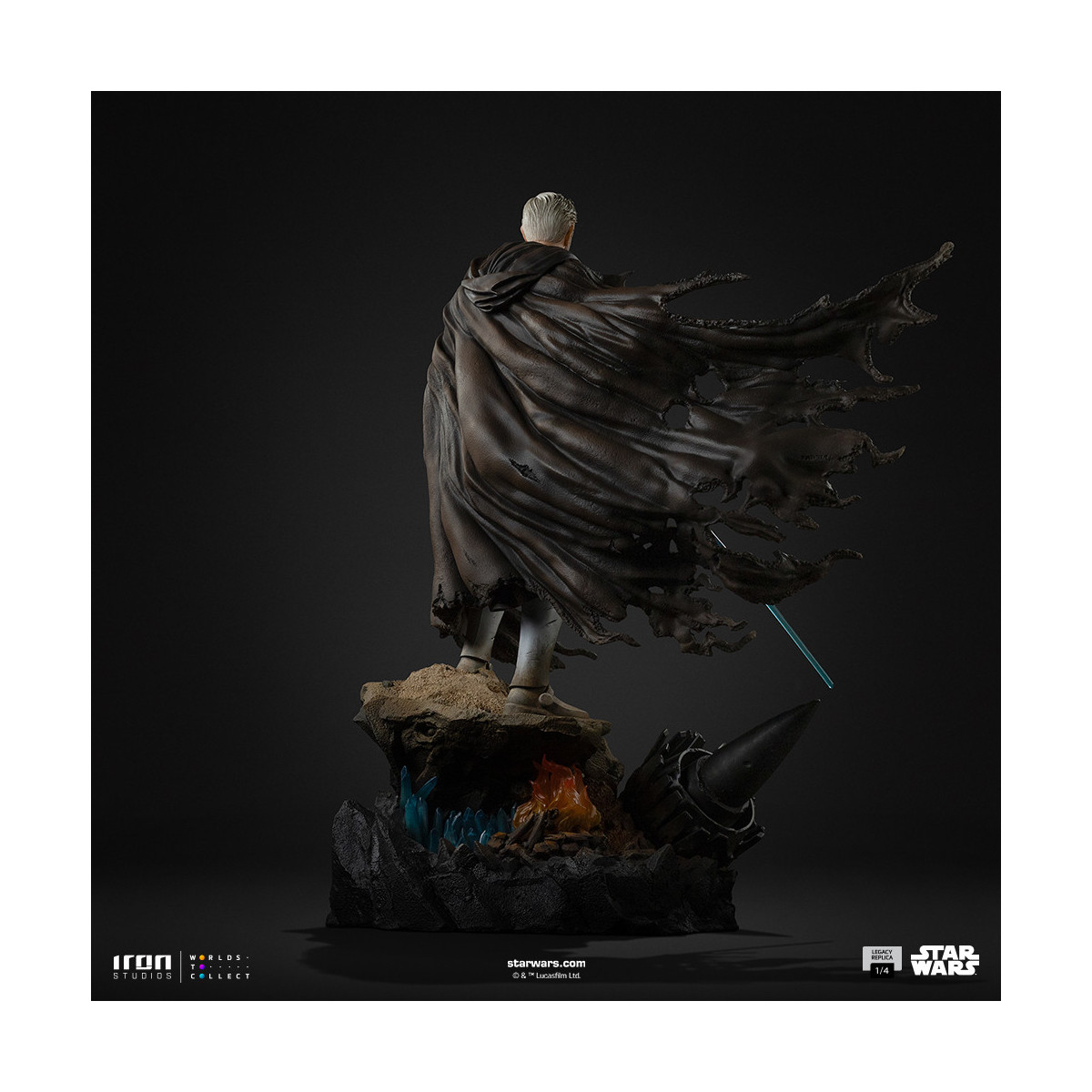 Iron Studios Star Wars - Obi-Wan Kenobi Legacy Replica 1/4 Signature