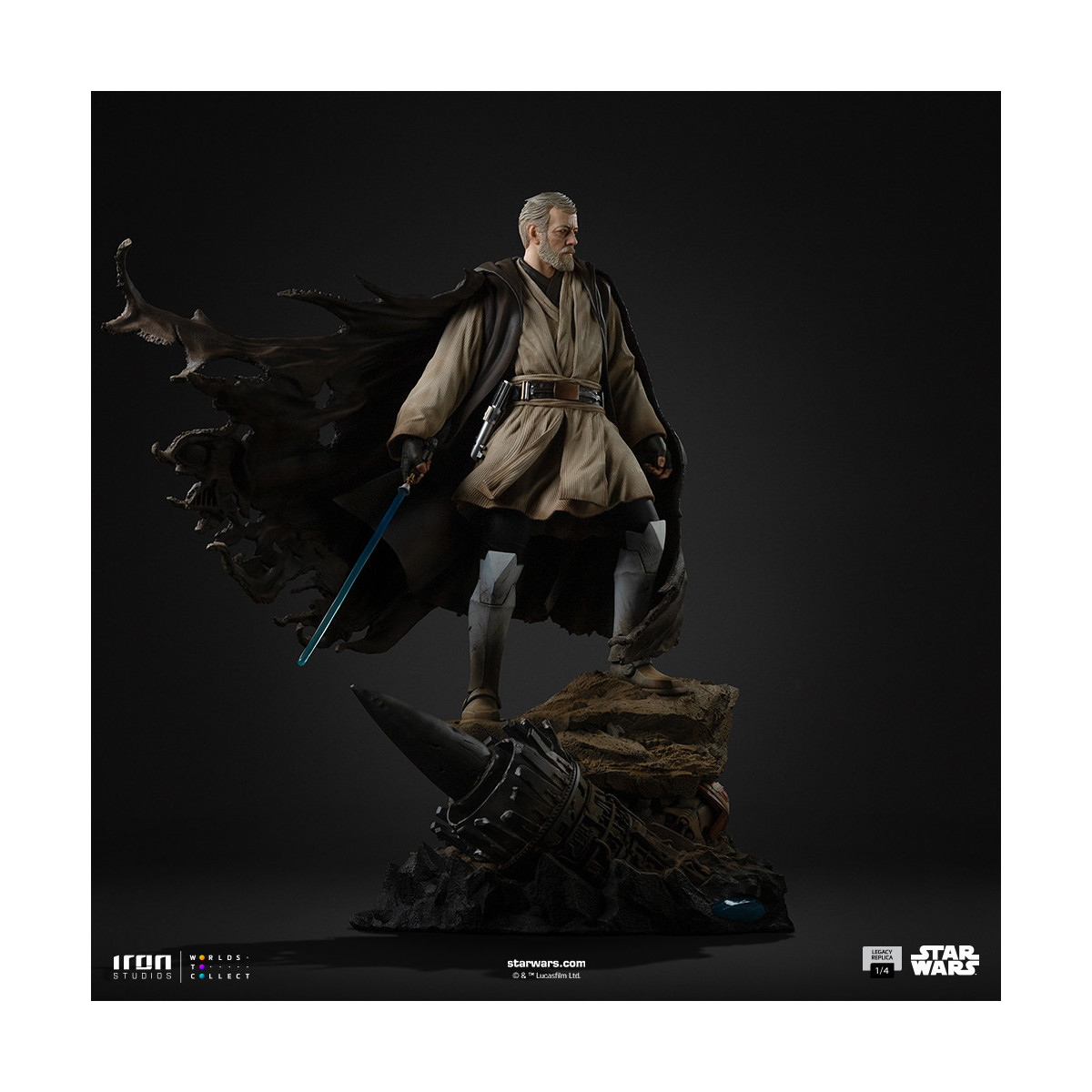 Iron Studios Star Wars - Obi-Wan Kenobi Legacy Replica 1/4 Signature