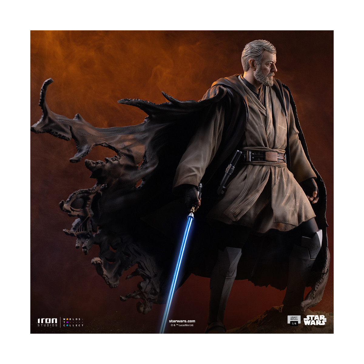 Iron Studios Star Wars - Obi-Wan Kenobi Legacy Replica 1/4 Signature