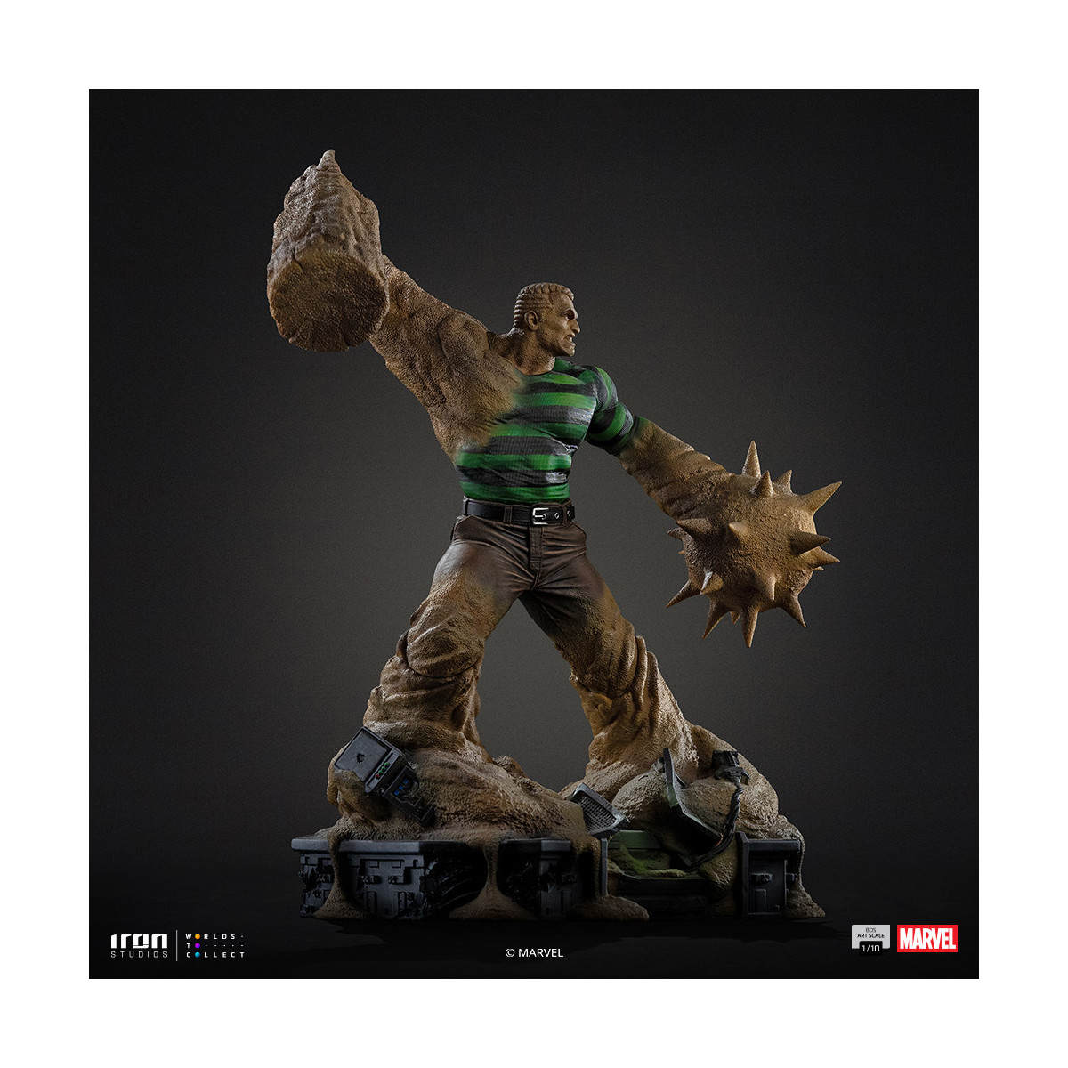 Iron Studios Marvel Comics - Spider-Man Vs Villains - Sandman BDS Art Scale 1/10