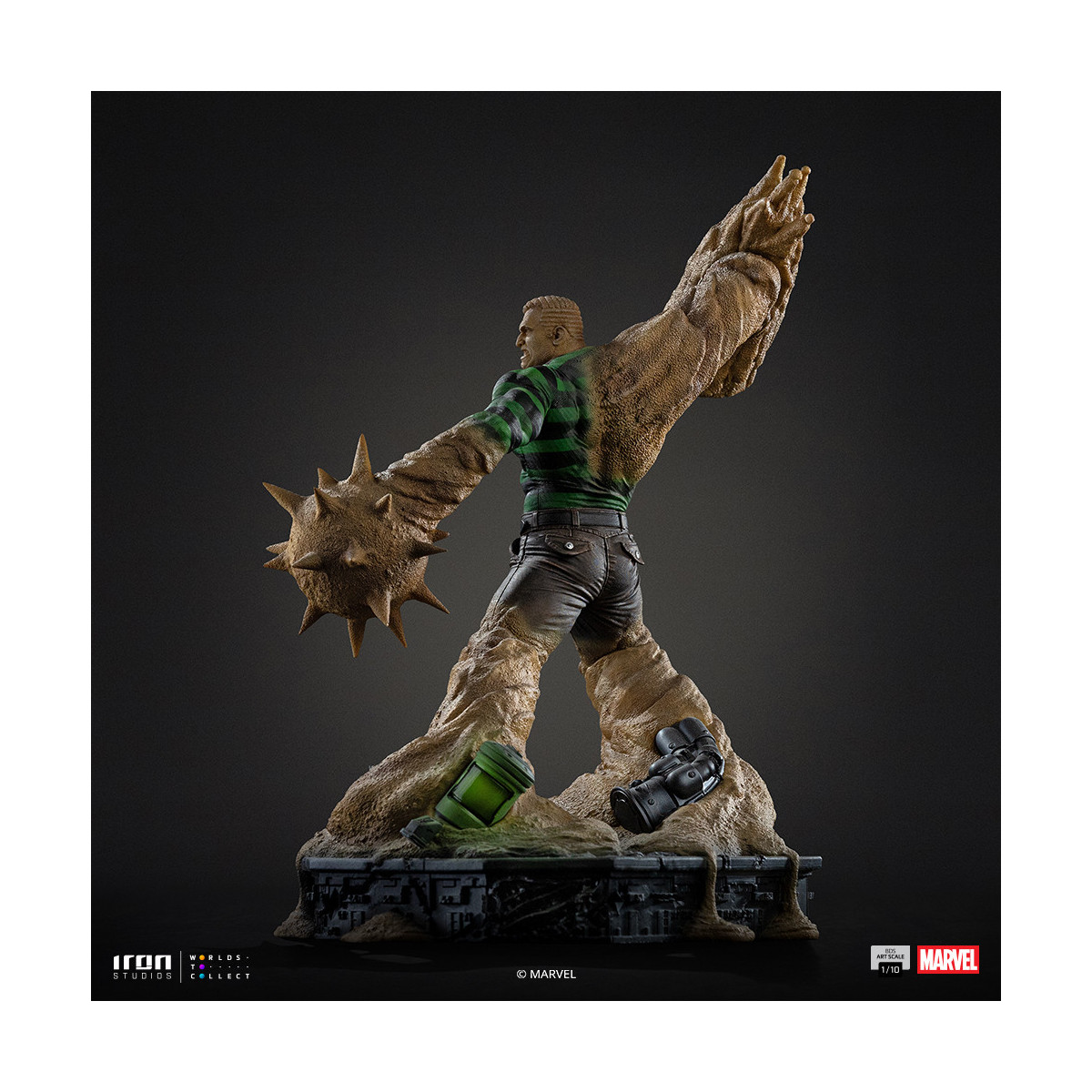 Iron Studios Marvel Comics - Spider-Man Vs Villains - Sandman BDS Art Scale 1/10