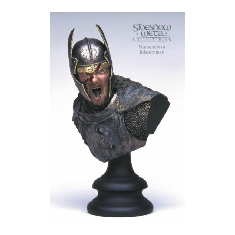 Weta - Büste NUMENOREAN INFANTRYMAN 1/4 - Der Herr der Ringe - Gebraucht
