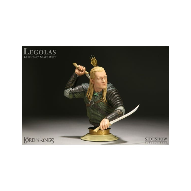 Sideshow - Lord of the Rings - LEGOLAS Legendary Scale Bust 1/2 - Gebraucht