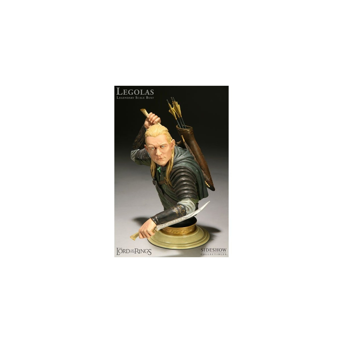 Sideshow - Lord of the Rings - LEGOLAS Legendary Scale Bust 1/2 - Gebraucht
