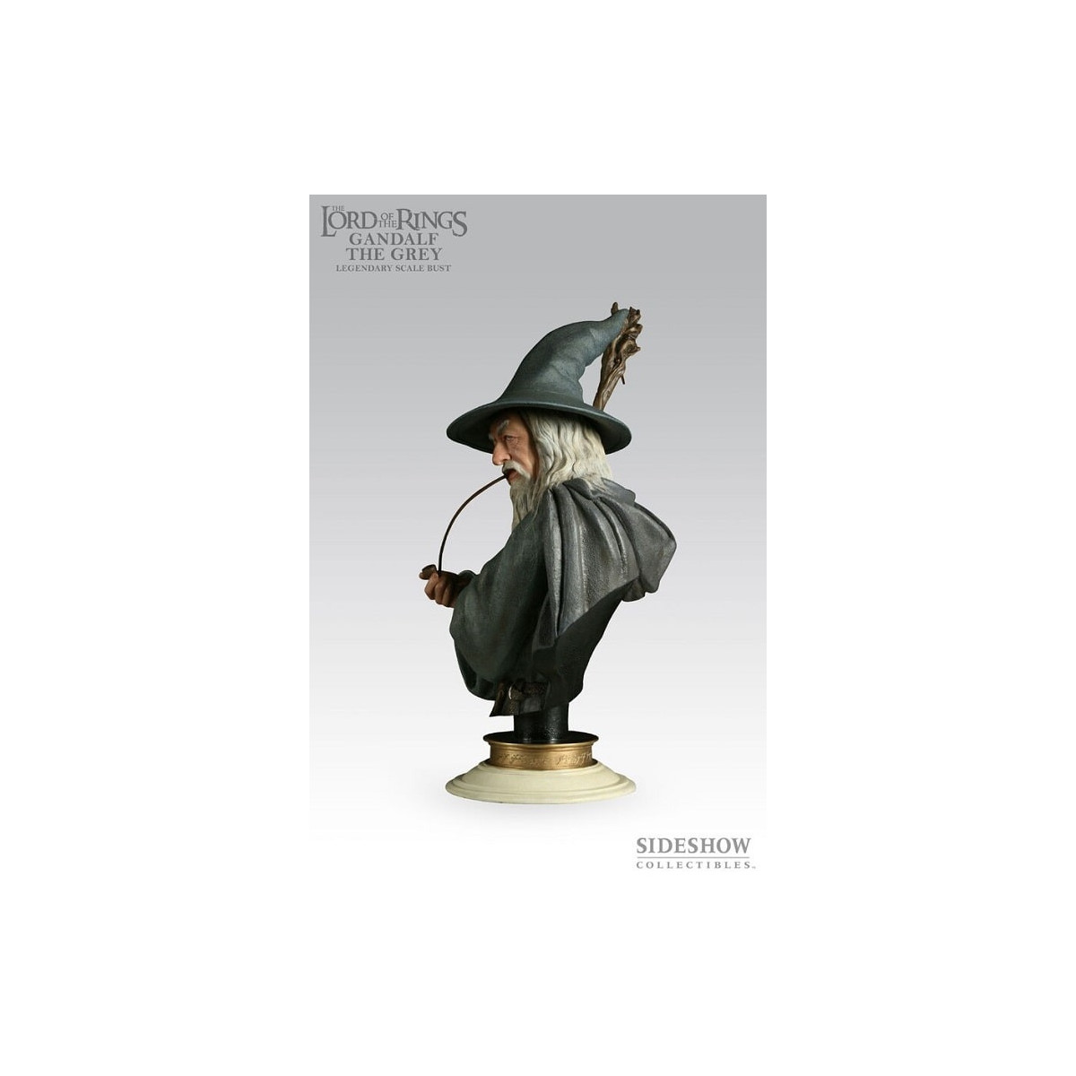 Sideshow - Lord of the Rings - GANDALF THE GREY Legendary Scale Bust 1/2 - Gebraucht