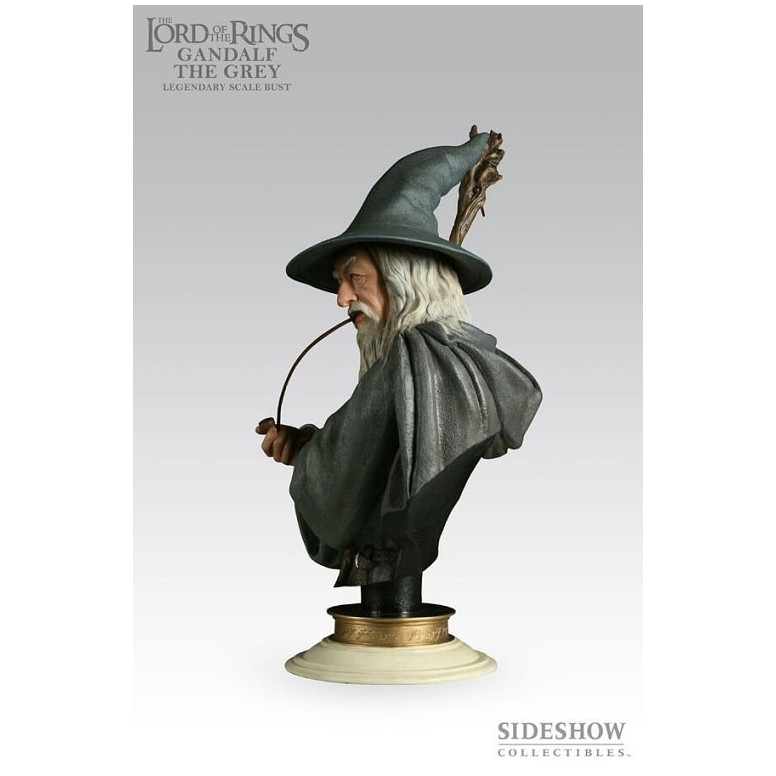 Sideshow - Lord of the Rings - GANDALF THE GREY Legendary Scale Bust 1/2 - Gebraucht