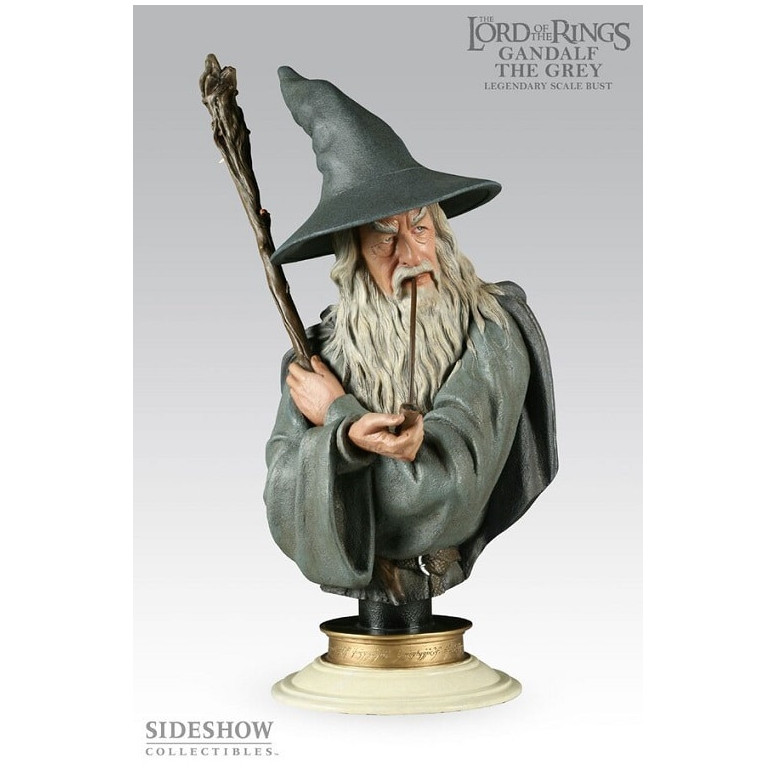 Sideshow - Lord of the Rings - GANDALF THE GREY Legendary Scale Bust 1/2 - Gebraucht