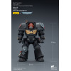 JoyToy Space Marines - Black Templars -Terminator 1 with Power Sword and Storm Bolter 1/18 - Warhammer 40K