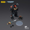 JoyToy Space Marines - Black Templars -Terminator 1 with Power Sword and Storm Bolter 1/18 - Warhammer 40K