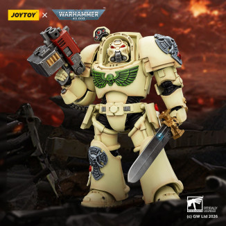 JoyToy Space Marines - Dark Angels - Deathwing Terminator 1 with Power Sword and Storm Bolter 1/18 - Warhammer 40k