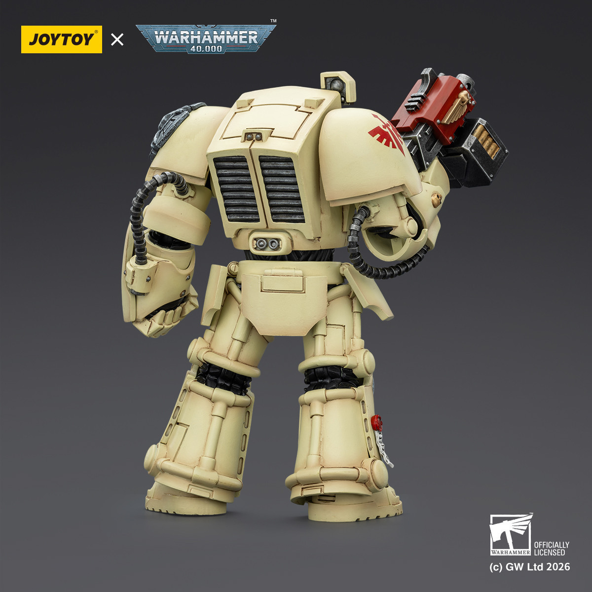JoyToy Space Marines - Dark Angels - Deathwing Terminator 2 with Power Fist and Storm Bolter 1/18 - Warhammer 40k