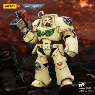 JoyToy Space Marines - Dark Angels - Deathwing Terminator 2 with Power Fist and Storm Bolter 1/18 - Warhammer 40k