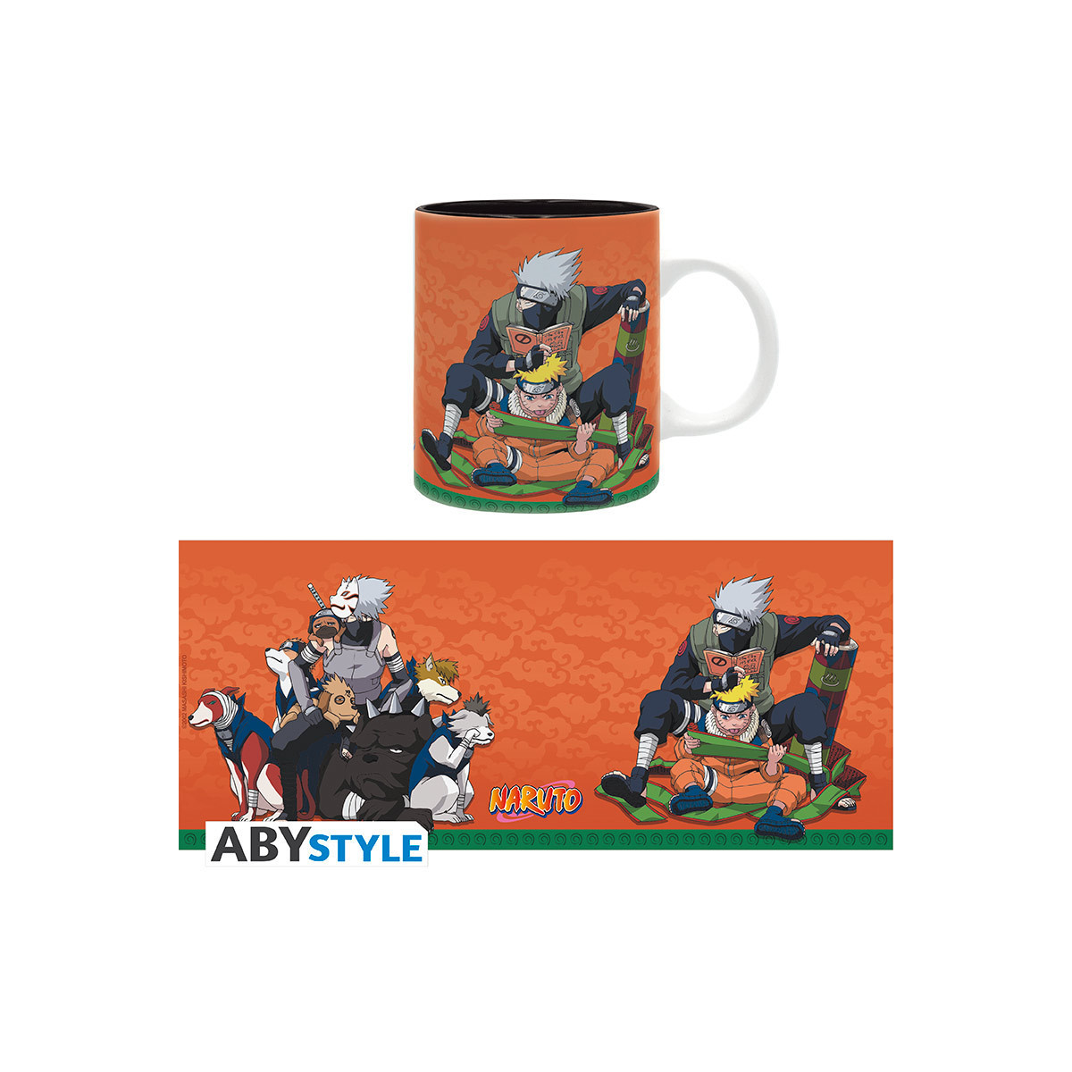 ABYstyle - Naruto - Becher 320 ml - Illusatrations Kakashi