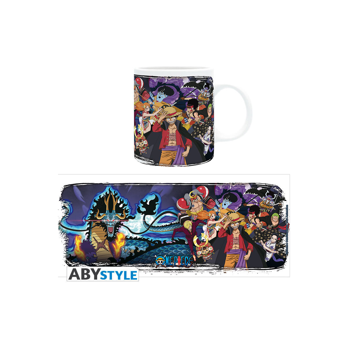 ABYstyle - One Piece - Becher - 320 ml - Wano raid