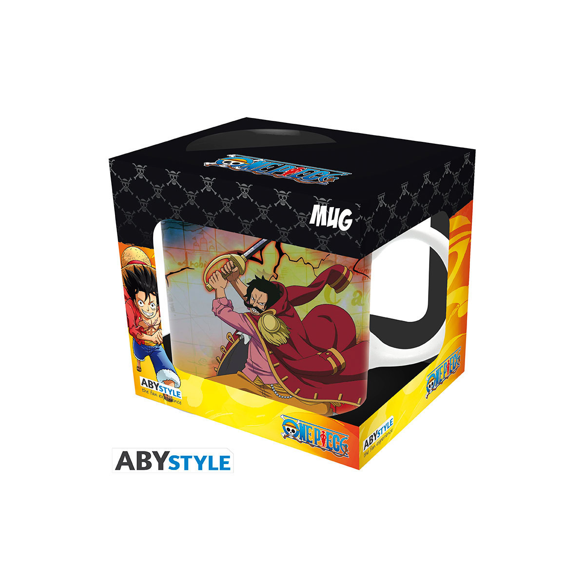 ABYstyle - One Piece - Becher - 320 ml - Roger vs Whitebeard